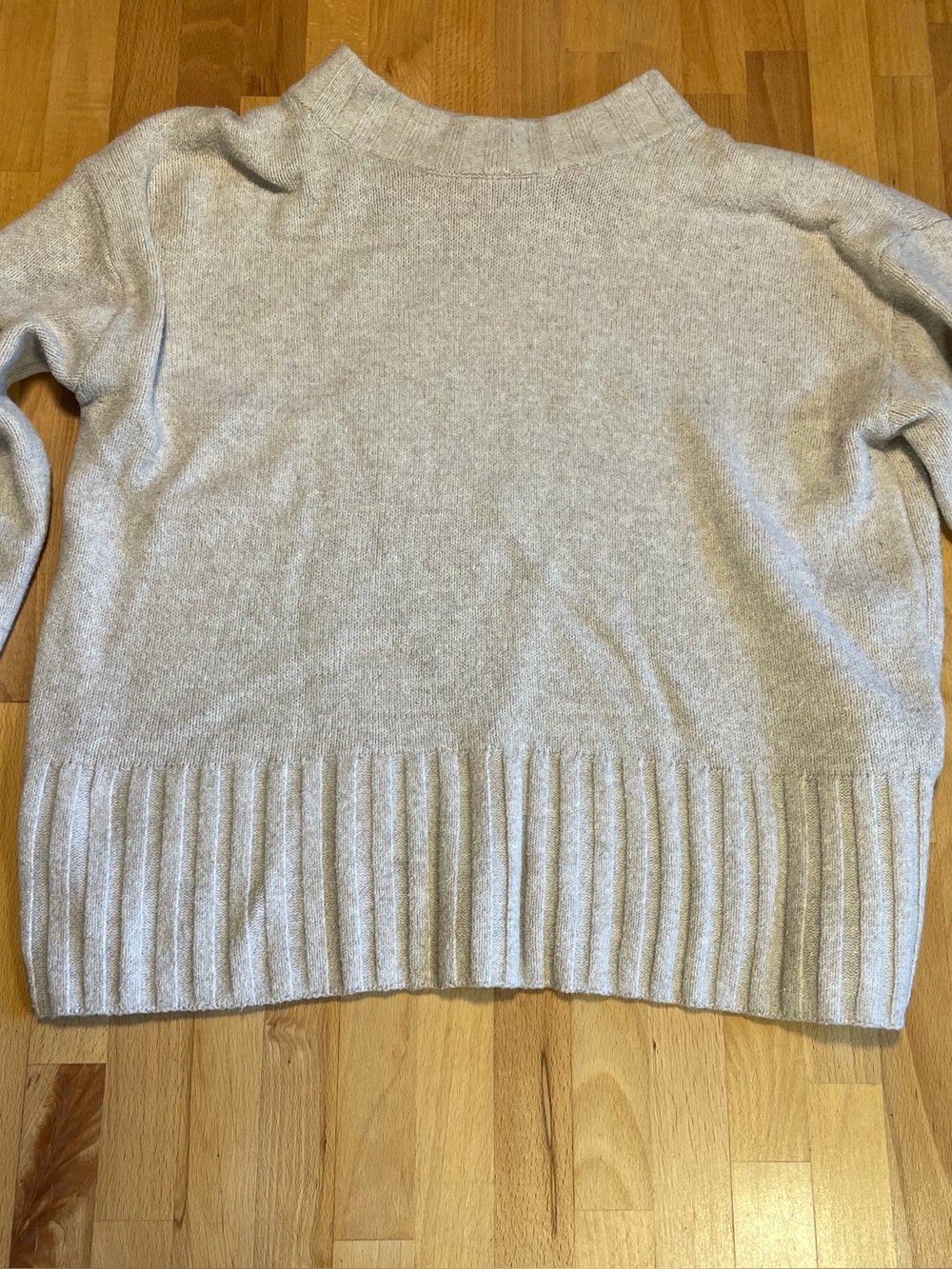 GAP Women's Cowl Neck Sweater in Light Beige